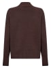 soyaconcept Pullover "Kanita" in Dunkelbraun
