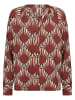 soyaconcept Bluse "Halin" in Braun/ Beige