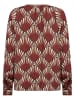 soyaconcept Bluse "Halin" in Braun/ Beige