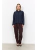 soyaconcept Bluse "Netti" in Dunkelblau
