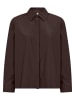 soyaconcept Bluse "Netti" in Dunkelbraun