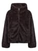 soyaconcept Teddyjacke "Haye" in Dunkelbraun