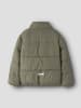 name it Doorgestikte jas "Forty" kaki