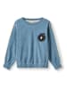 Småfolk Sweatshirt "Apfel" in Hellblau