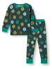 Småfolk Pyjama "Äpfeln" in Petrol