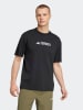 adidas Shirt in Schwarz