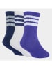 adidas 3er-Set: Socken in Weiß/ Dunkelblau