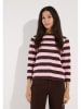 More & More Longsleeve in Braun/ Rosa