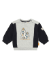Steiff Bluza w kolorze szaro-czarnym