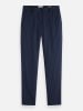 Scotch & Soda Chinobroek donkerblauw