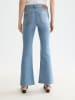 Scotch & Soda Spijkerbroek - flared fit - lichtblauw