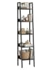 Songmics Kast zwart - (B)33,8 x (H)171 x (D)29,9 cm