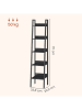 Songmics Kast zwart - (B)33,8 x (H)171 x (D)29,9 cm