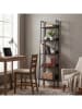 Songmics Kast zwart - (B)33,8 x (H)171 x (D)29,9 cm