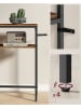 Songmics Sideboard bruin/zwart - (B)80 x (H)80 x (D)20 cm