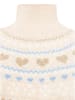 Zwillingsherz Pullover "Norweger" in Creme
