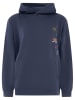 Zwillingsherz Hoodie "Positive Vibes" donkerblauw