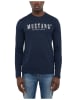 Mustang Longsleeve in Dunkelblau
