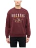 Mustang Sweatshirt in Bordeaux