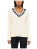 Mustang Pullover in Creme