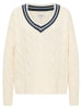 Mustang Pullover in Creme
