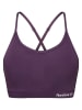 Reebok Biustonosz sportowy w kolorze fioletowym