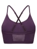 Reebok Biustonosz sportowy w kolorze fioletowym