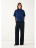 More & More Shirt in Dunkelblau/ Blau
