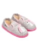 NANGA Pantoffels "Pferdchen 2.0" grijs/roze