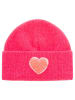 Zwillingsherz Mütze "Heart Patch" in Pink