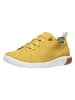 Leder-Slipper "KNX Lace" in Gelb