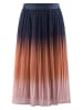 Rok donkerblauw/oranje/lichtroze