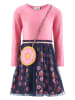 happy girls by Eisend Kleid in Rosa/ Dunkelblau