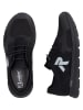 rieker Sneakersy w kolorze czarnym