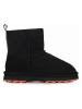 Leren winterboots zwart