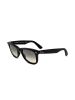 Ray Ban Okulary przeciwsłoneczne unisex w kolorze czarno-szarym