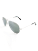 Ray Ban Męskie okulary przeciwsłoneczne "Aviator" w kolorze srebrno-czarno-szarym
