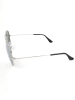 Ray Ban Męskie okulary przeciwsłoneczne "Aviator" w kolorze srebrno-czarno-szarym