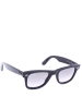 Ray Ban Damen-Sonnenbrille "Wayfarer" in Schwarz/ Grau