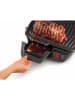 Tefal Kontaktgrill "Ultra Compact 600" in Schwarz/ Silber