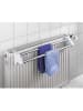 Wenko Wasrek voor aan de radiator "Twin" wit - (B)57 x (D)13 cm