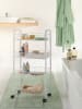 metaltex Trolley wit - (B)41 x (H)84 x (D)23 cm