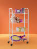 metaltex Trolley wit - (B)41 x (H)84 x (D)23 cm