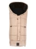 Kaiser Naturfellprodukte Thermo-Fußsack "Timbatoo" in Beige - (L)105 x (B)48 cm