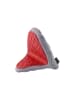 Vialli Design Ofenhandschuh in Grau/ Rot