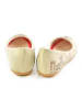 Goby Leder-Ballerinas in Beige/ Bunt