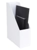 BigsoBox Stehsammler "Viktoria" in Weiß - (B)24,5 x (H)32 x (T)10 cm