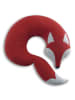 Leschi Nackenkissen "Der Fuchs Peter" in Rot - (B)32 x (L)32 cm