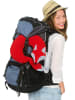 Leschi Nackenkissen "Der Fuchs Peter" in Rot/ Schwarz - (B)32 x (L)32 cm