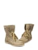 Zapato Leder-Boots in Beige